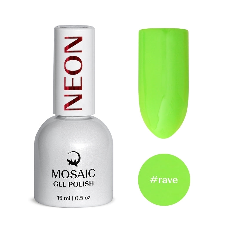 Rave neon gel polish 15 ml