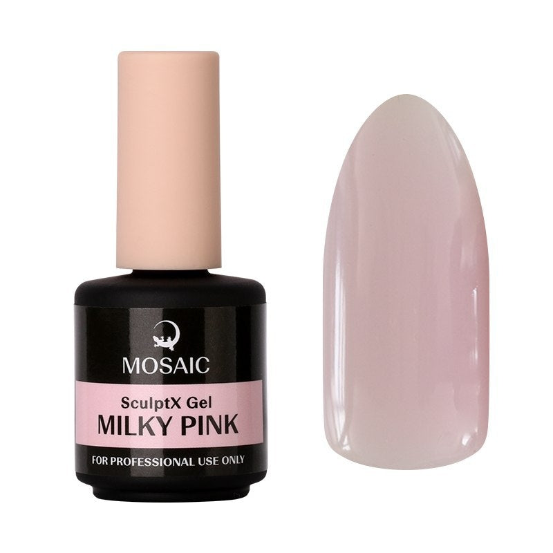 Sculpt X gel milky pink 15 ml