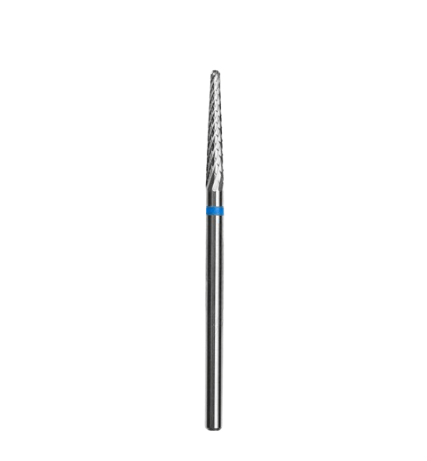 Fraise Aiguille «Cône» Bleu, Diamètre Tête 2.3 Mm