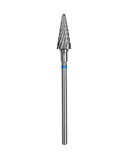 Fraise sapin En Carbure, «Cône» Bleu, Diamètre 6 Mm, Partie Active 14 Mm