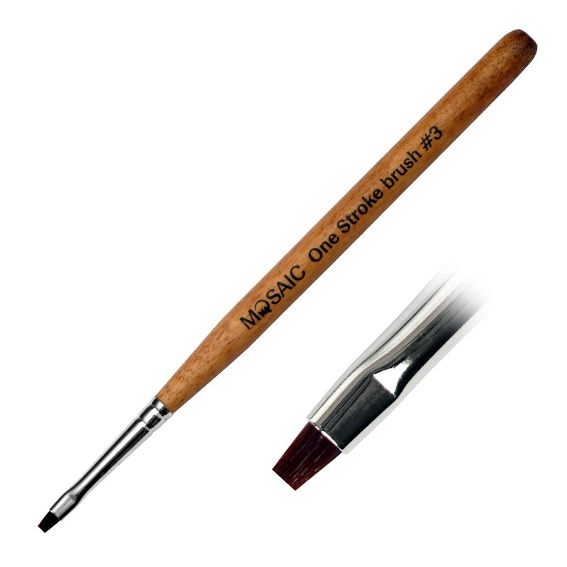pinceau one stroke brush #3 mosaic ongle pas cher strasbourg gel