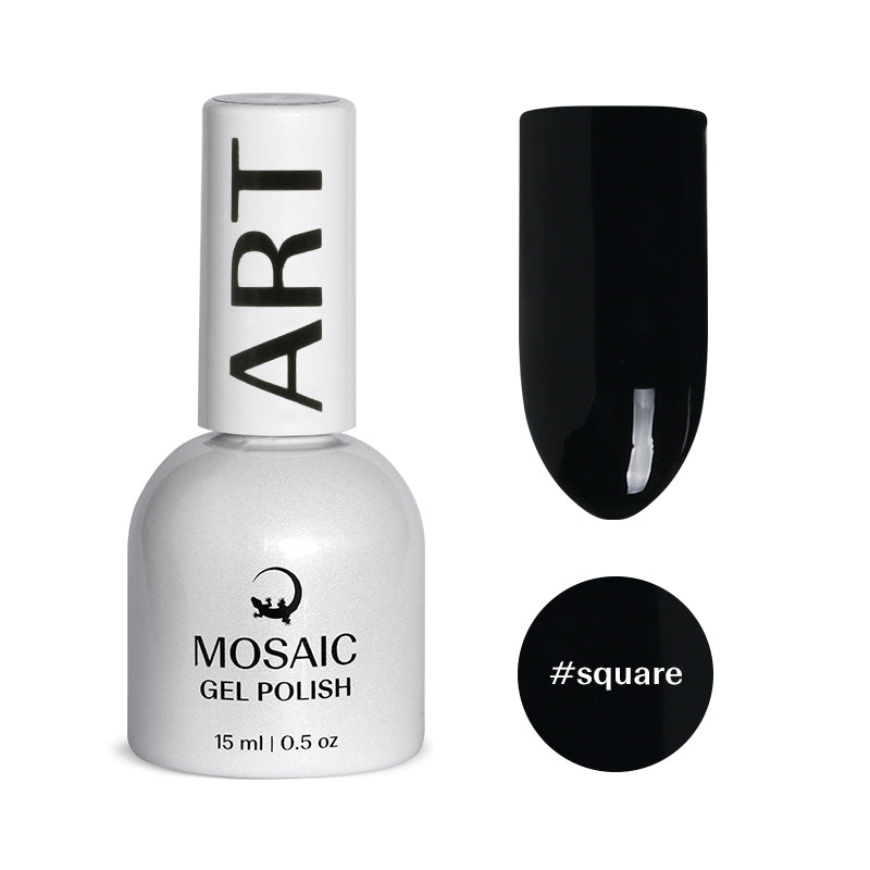 VSP vernis semi-permanent square art noir mosaic strasbourg ongle pas cher