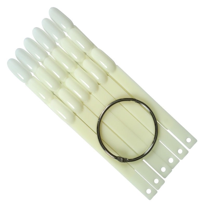Nuancier tiges en ovale 50 pcs