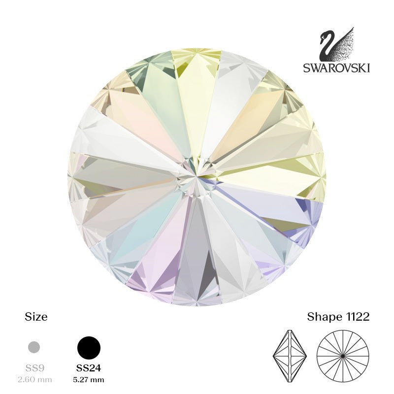 SS24 Crystal AB - 5 pcs