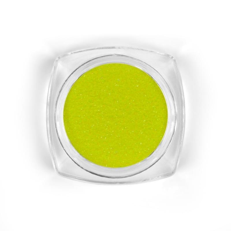 effet neige jaune décoration nailart ongles 