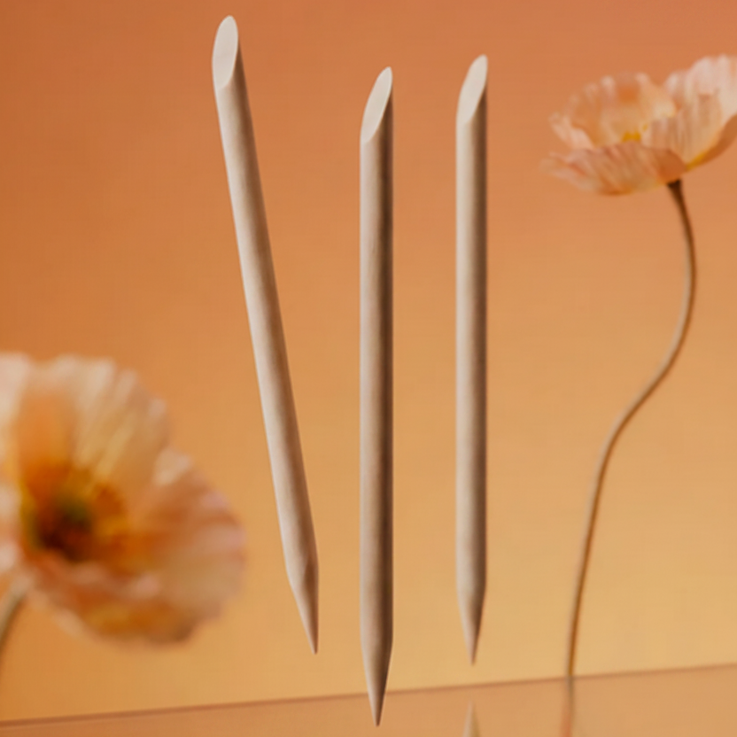 Batonnet en buis bois staleks orange sticks 