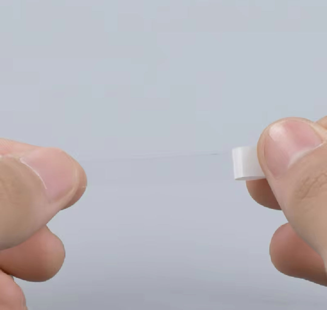 Adhesif ruban pour presentoir ongles