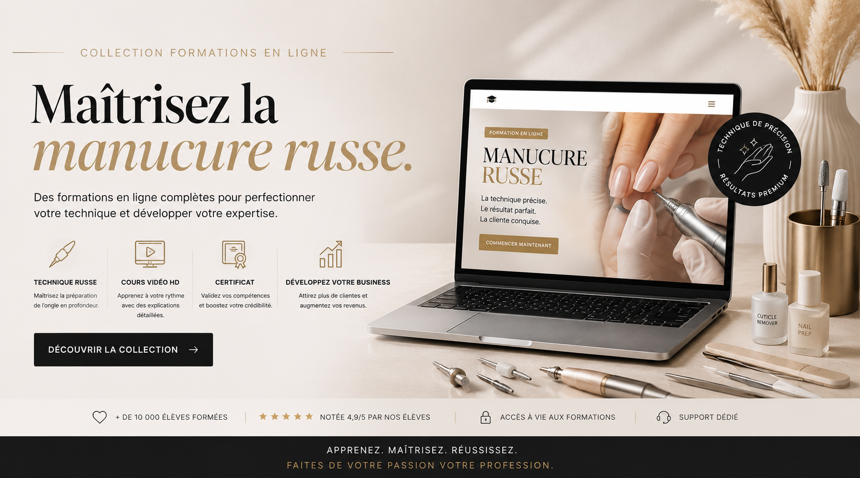 Hero formation manucure russe