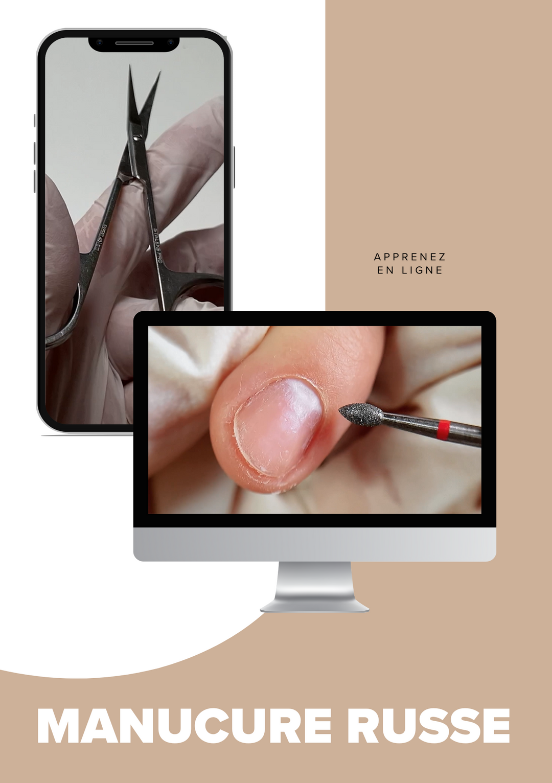 Manucure russe en ligne apprendre domicile pas cher