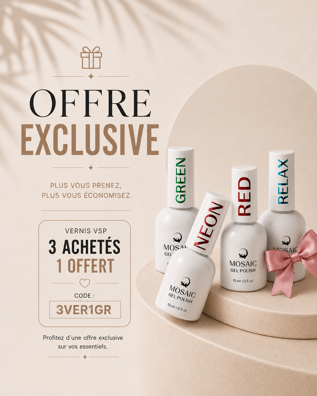Offre vsp manucure russe