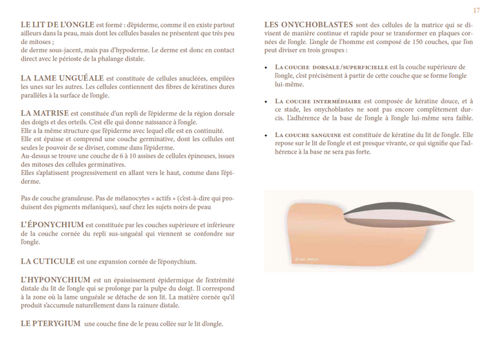 LIVRET DE FORMATION MANUCURE