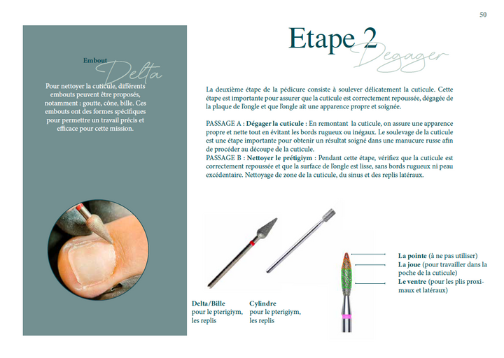 LIVRET DE FORMATION PEDICURE