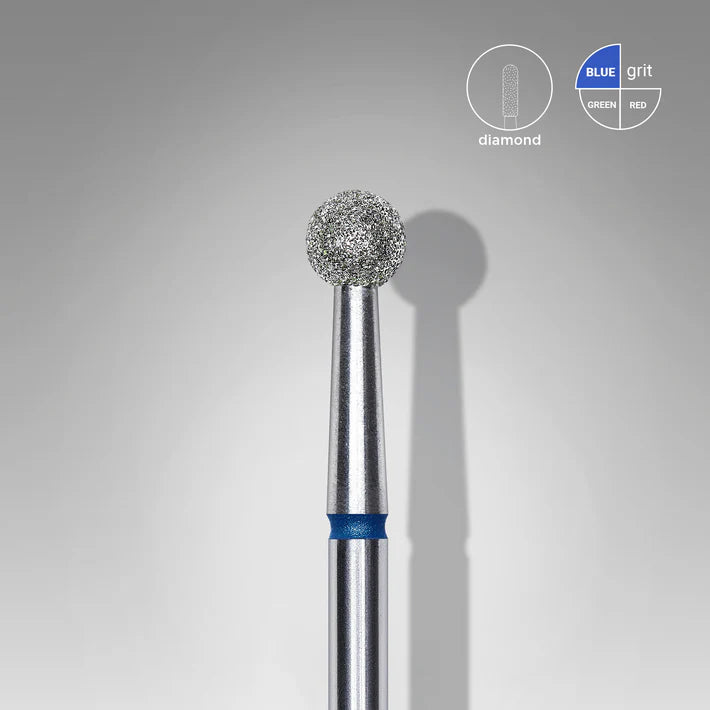 Staleks Fraise diamant Sphère bleu 