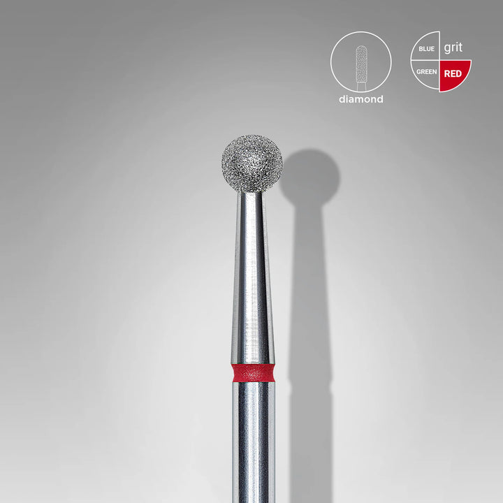 Staleks Fraise diamant Sphère rouge