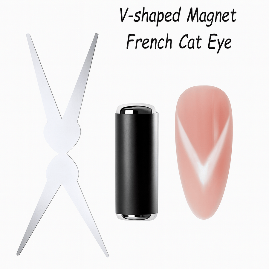 Aimant French Cat Eye - Effet Magnétique Ligne de Sourire - MANUCURE RUSSE
