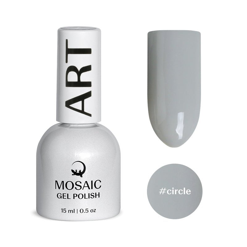 VSP vernis semi-permanent circle art blanc  mosaic strasbourg ongle pas cher 
