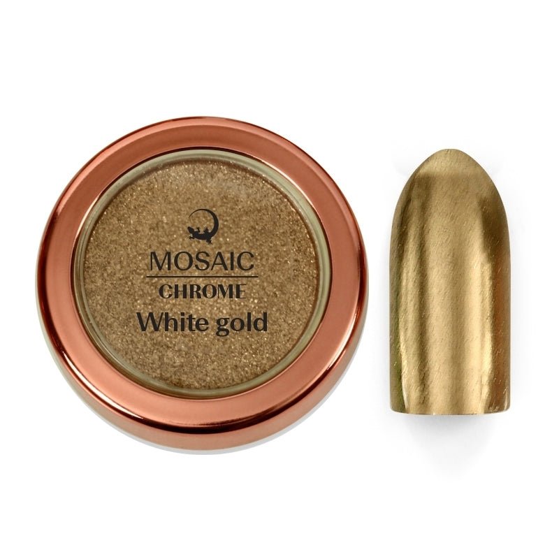 chrome white gold mosaic strasbourg pas cher 
