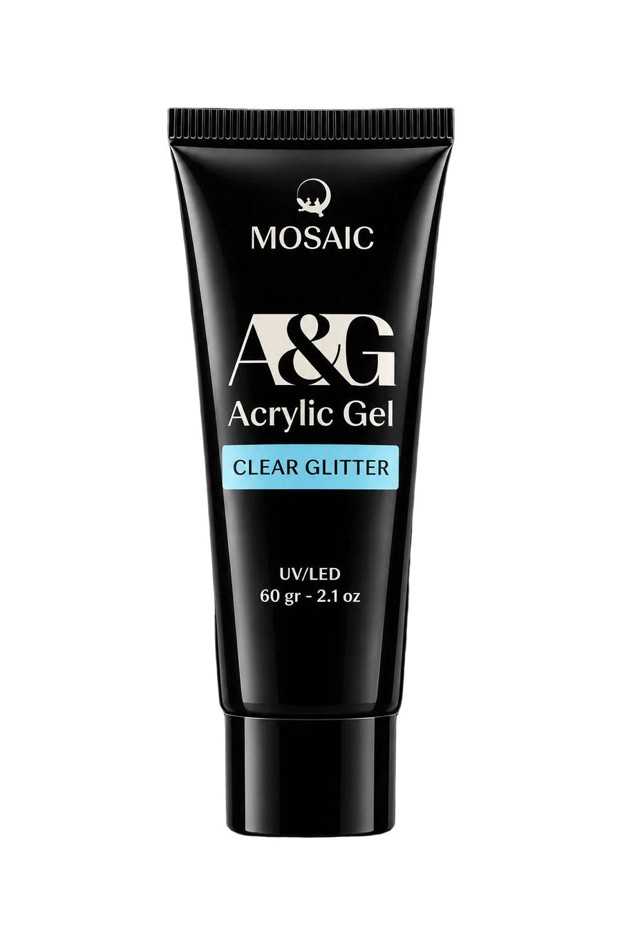 clear glitter acrygel 