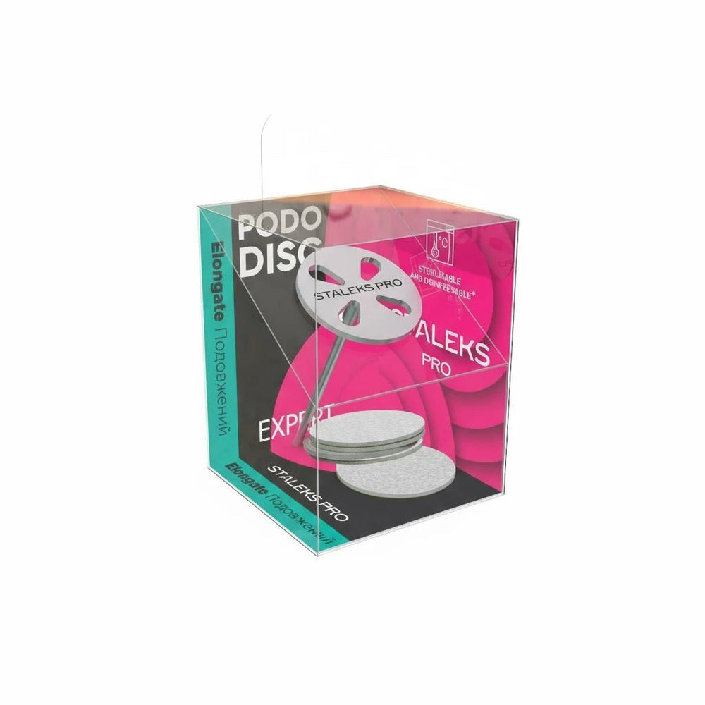 Disque Pédicure Allongé PRO M avec abrasif usage uniaque 180 grit (25 mm) - MANUCURE RUSSE