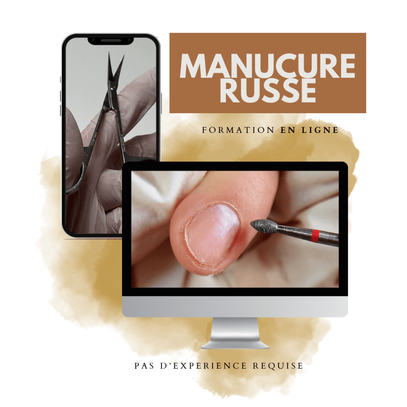 Apprendre manucure russe en ligne pas cher base prothésie ongulaire spécialiste gagner 
