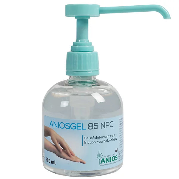 Gel hydroalcoolique - Aniosgel 85 NPC ANIOS - 300 ml
Désinfection des mains par friction