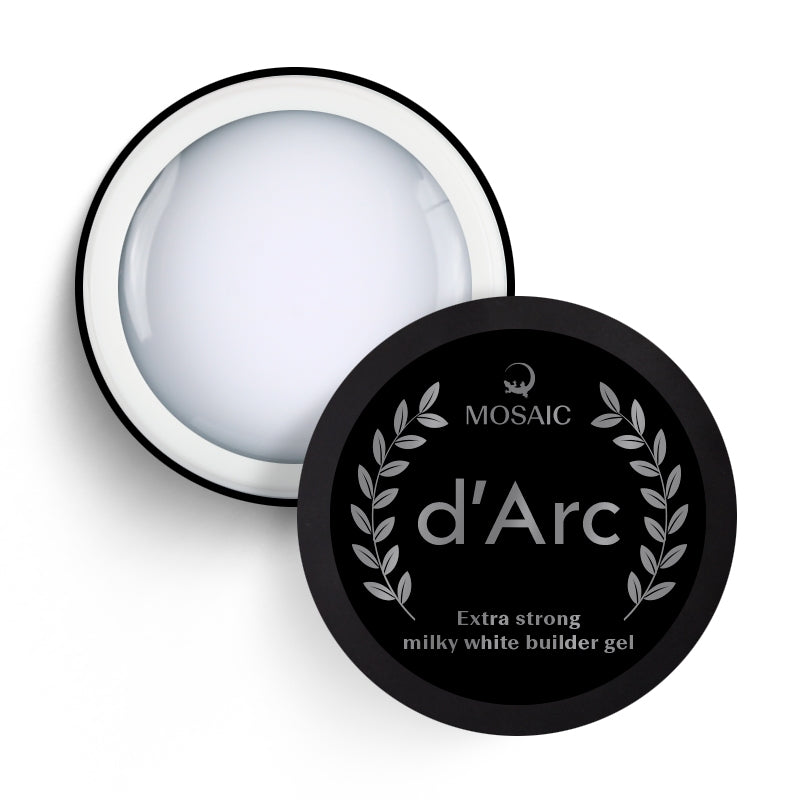 gel d'arc extra strong milky white builder gel mosaic ongle pas cher strasbourg 