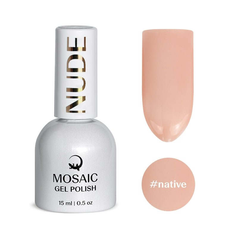 VSP vernis semi-permanent nude native mosaic Strasbourg ongles pas cher