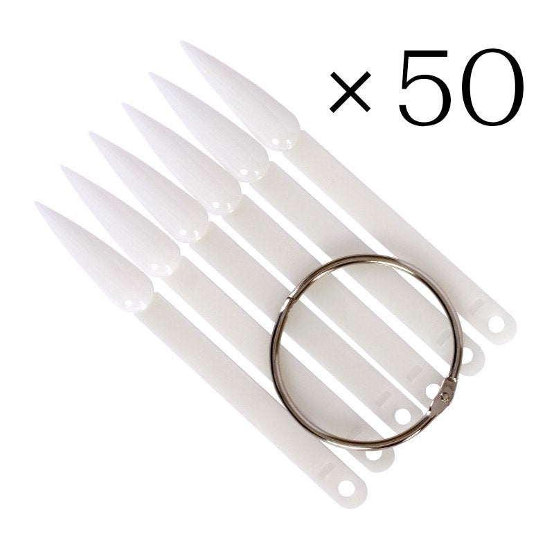 nuancier ongle 50 pcs stiletto pas cher ongles strasbourg mosaic 