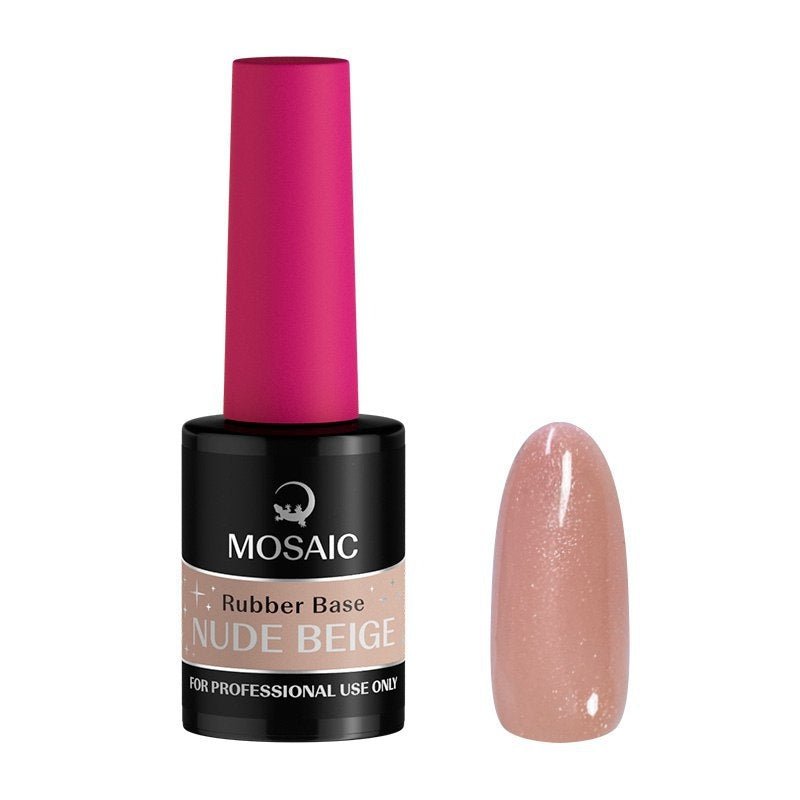  rubber base nude beige  renforcement mosaic strasbourg ongle pas cher 