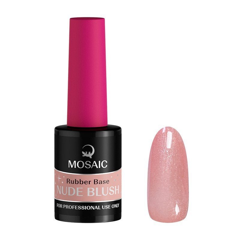 rubber base  nude blush  renforcement mosaic strasbourg ongle pas cher 