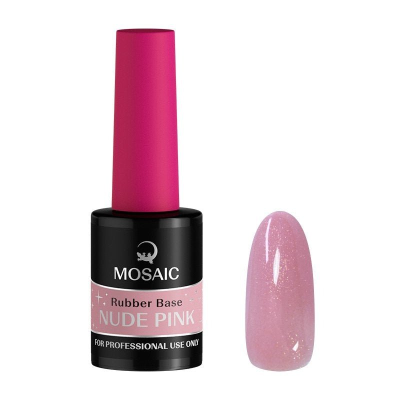  rubber base nude pink   renforcement mosaic strasbourg ongle pas cher 