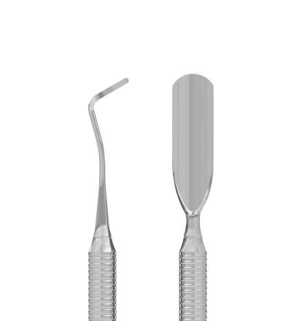 Pousse de pédicure PODO 10 TYPE 1 (curette + pousseur arrondi)
