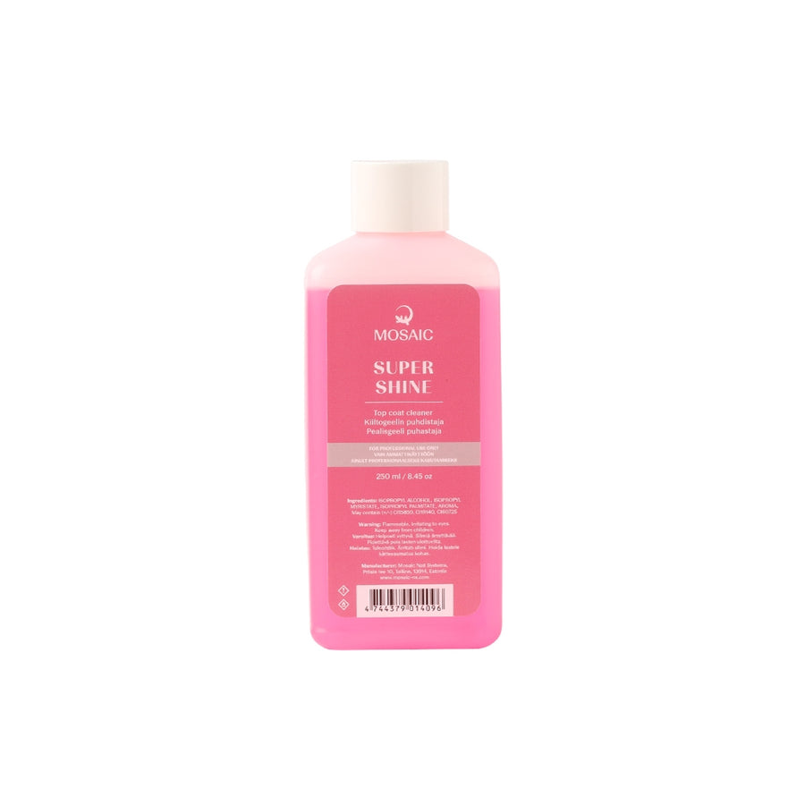 liquide finition ongle super shine top coat cleaner mosaic strasbourg ongle pas cher 