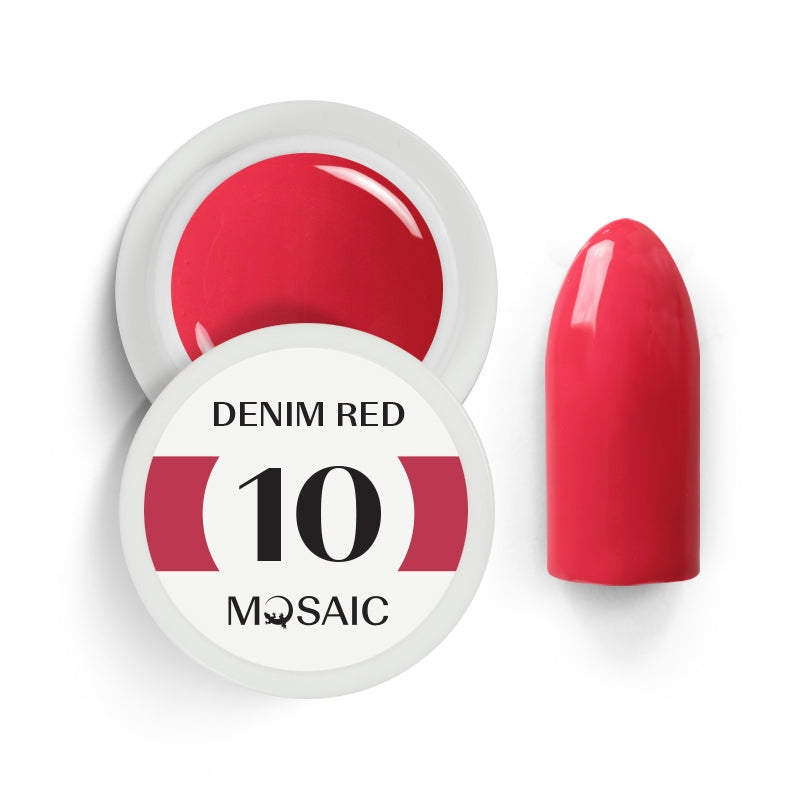 VSP vernis semi permanent rose 10 denim red mosaic strasbourg  ongle pas cher 