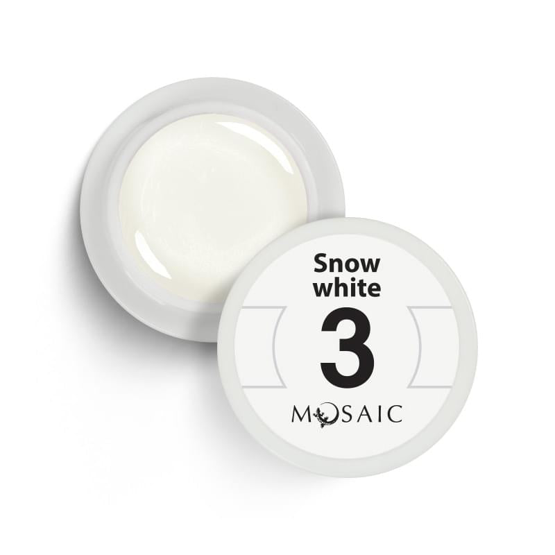 VSP vernis semi permanent blanc 3 snow white  mosaic strasbourg  ongle pas cher 