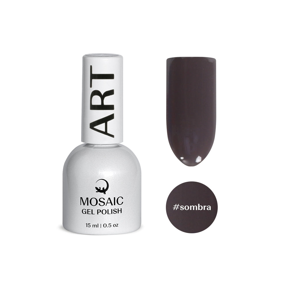 VSP vernis semi-permanent sombra art marron  mosaic strasbourg ongle pas cher 