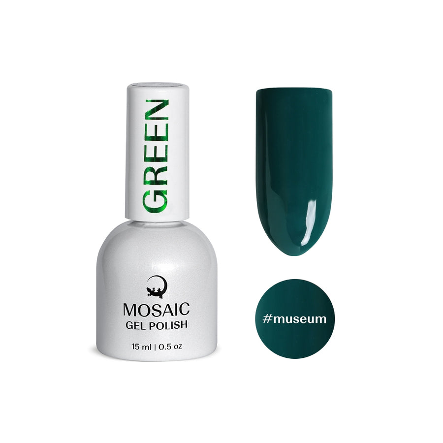 VSP vernis semi-permanent green museum vert  mosaic strasbourg ongle pas cher 