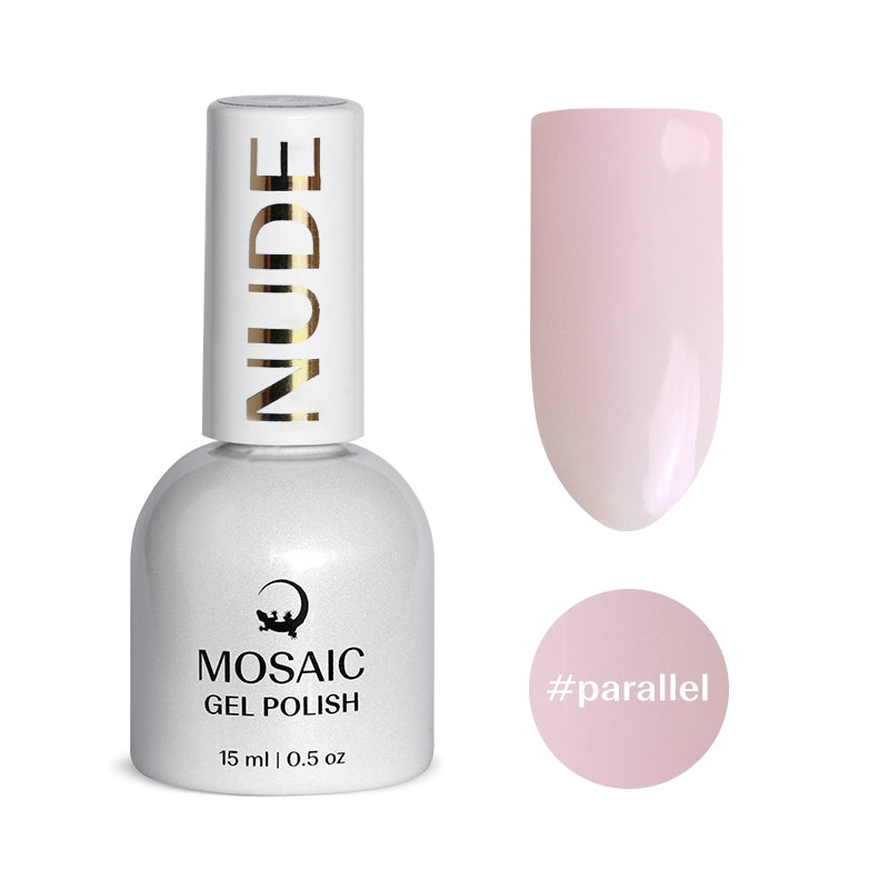 VSP vernis semi-permanent parallel nude rouge blanc mosaic strasbourg ongle pas cher 