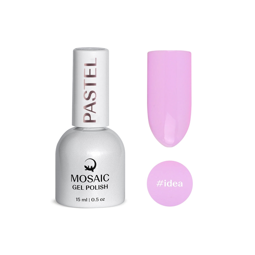 VSP vernis semi-permanent idea pastel rose/ violet  mosaic strasbourg ongle pas cher 