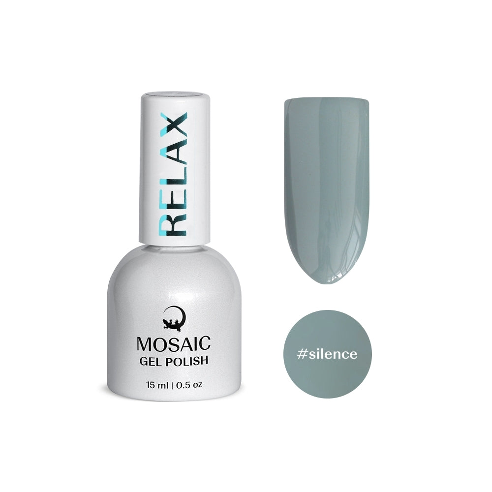 VSP vernis semi-permanent silence relax bleu  mosaic strasbourg ongle pas cher 