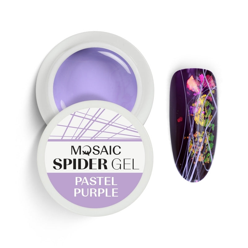 Spider gel Pastel purple