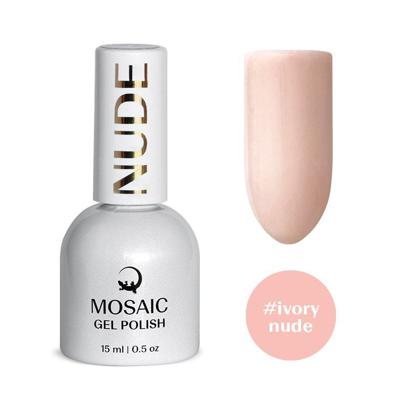 Ivory nude gel polish 15 ml