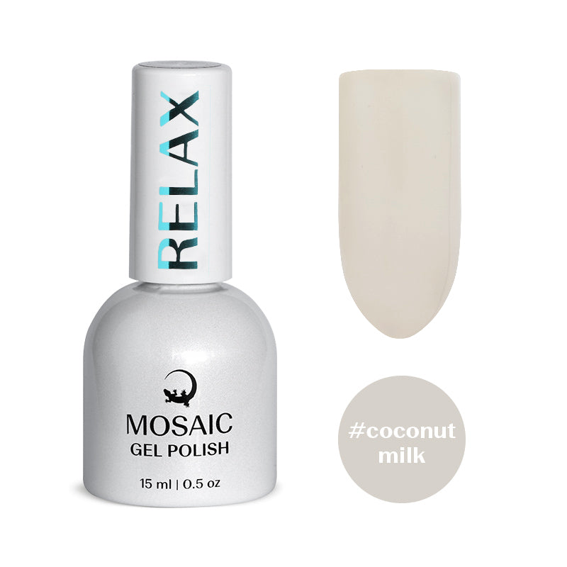 Coconut milk gel polish  15 ml