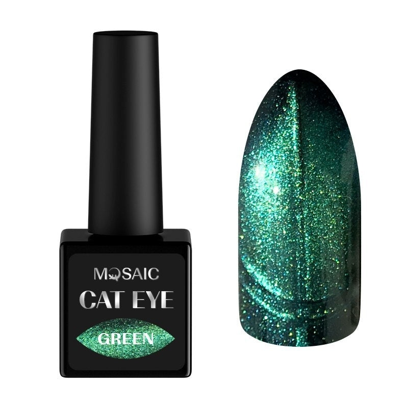 Green cat eye