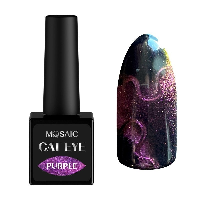 Purple cat eye