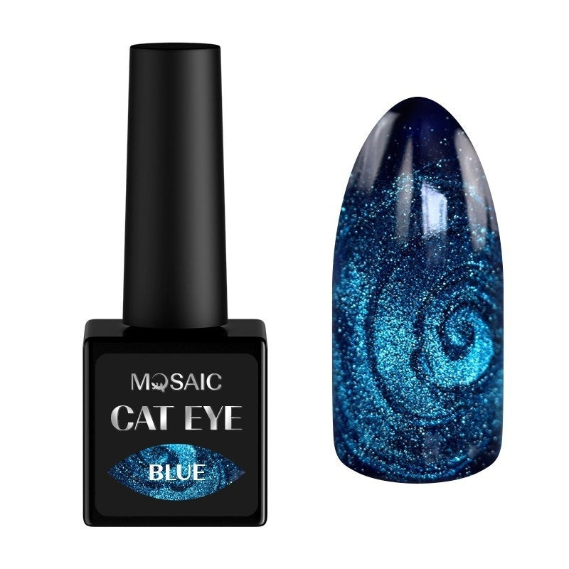 Blue cat eye