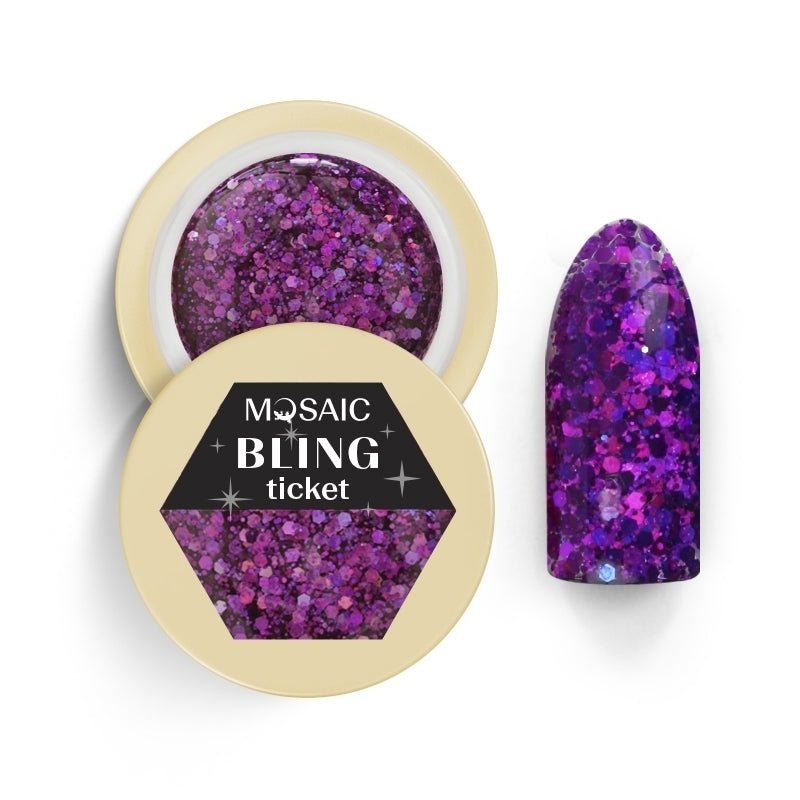 Gel-paint Ticket glitter gel 5 ml